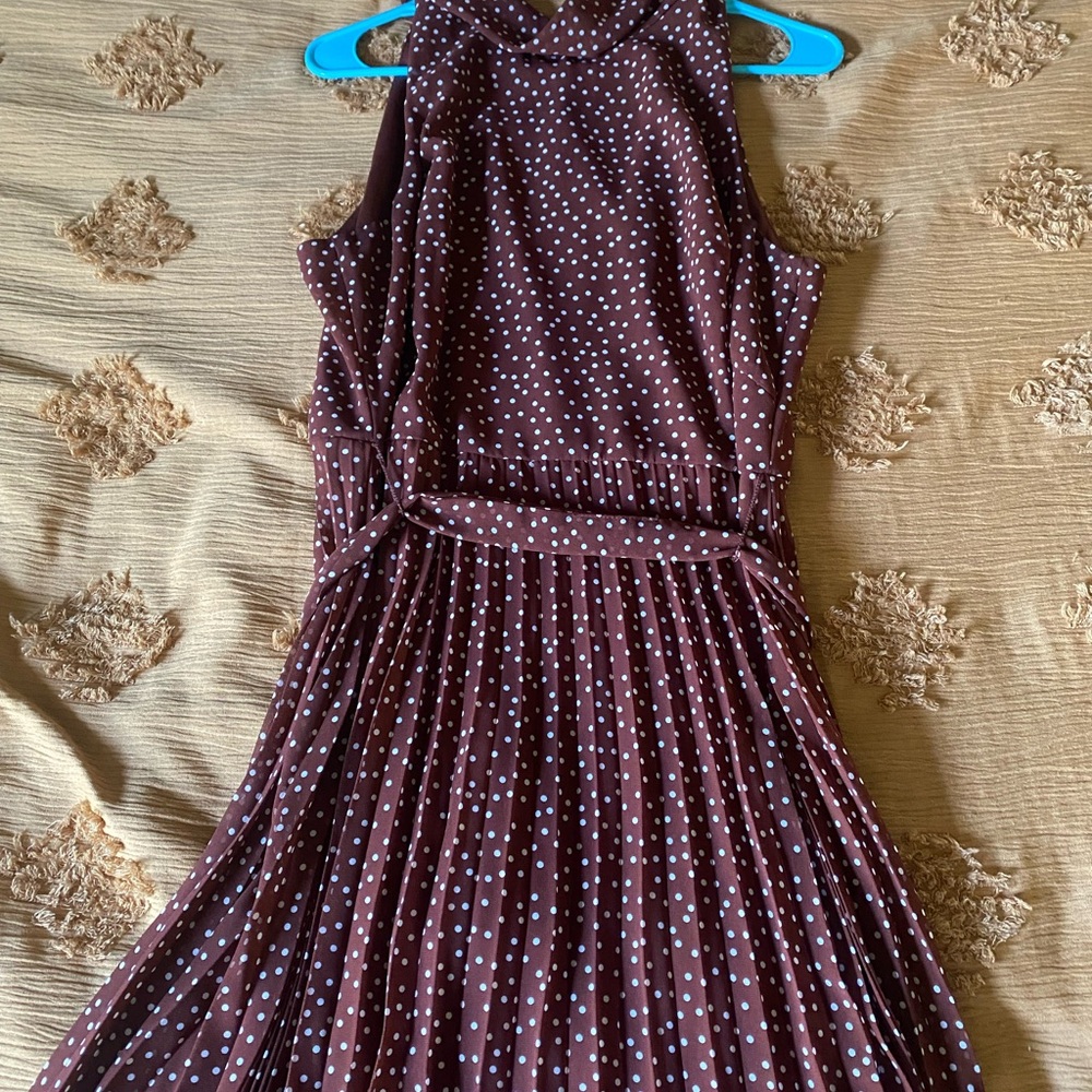 Polka Dot Sleeveless Dress